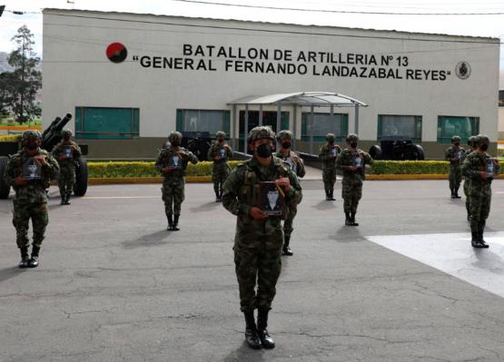 Ejército Nacional rindió homenaje a héroes caídos en Gutiérrez, Cundinamarca 
