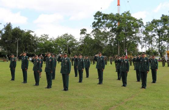 En ceremonia de ascenso, 26 oficiales del Ejército Nacional alcanzaron el grado inmediatamente superior