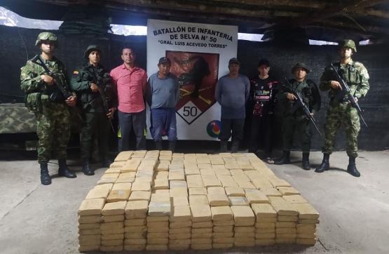 Con una afectación cercana a los 1.600 millones de pesos, Ejército Nacional asesta duro golpe al narcotráfico en Amazonas