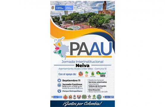 Feria de Servicios llegará a la Comuna Diez de Neiva