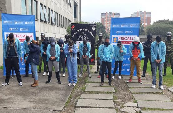 Ejército y Fiscalía desarticulan el Grupo Delincuencial Organizado La Empresa