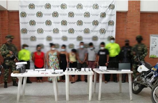 Ejército Nacional captura a ocho integrantes del Clan del Golfo, en el Meta