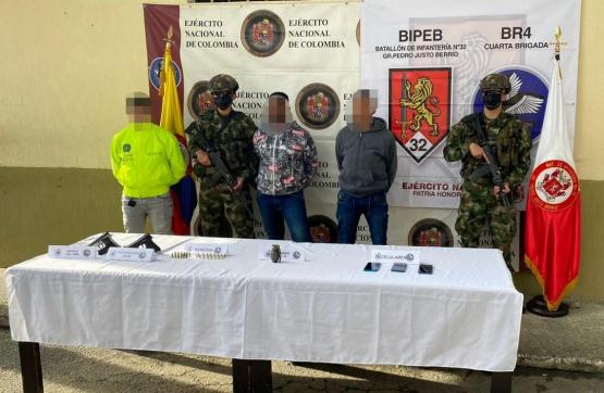 Ejército Nacional captura a cabecillas del GAO ‘Clan del Golfo’ en Frontino, Antioquia