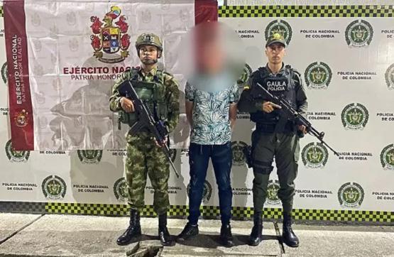 Ejército capturó en Valle del Cauca a presunto cabecilla de finanzas de la compañía 'Adán Izquierdo'