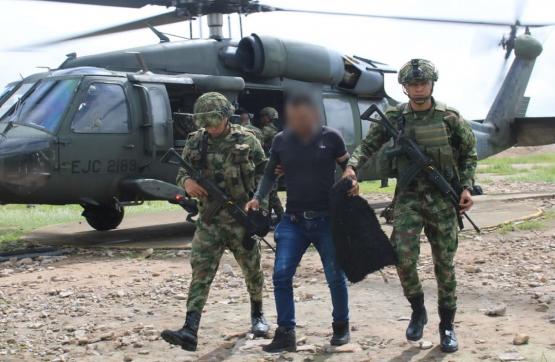 Ejército Nacional captura cinco integrantes del GAO Clan del Golfo en el sur de Bolívar