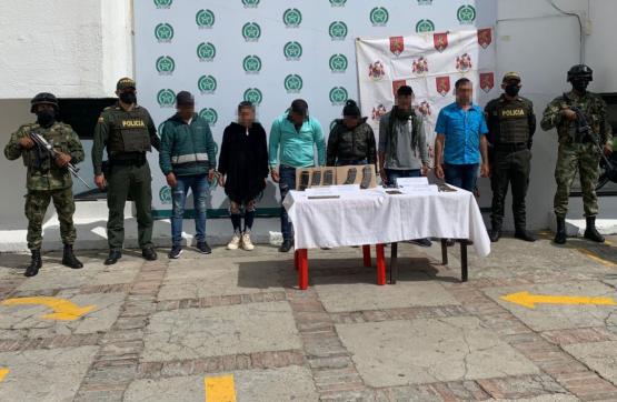 Capturados seis presuntos integrantes del GAO Pelusos, en Cáchira, Norte de Santander