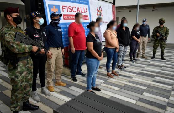 Fuerza Pública captura 9 personas, al parecer integrantes de red transnacional de tráfico de migrantes