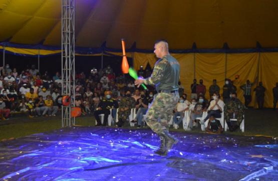 Circo Colombia del Ejército Nacional llega a Apartadó, Antioquia