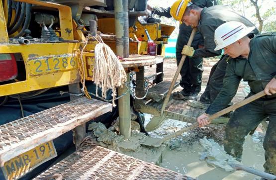 Ejército Nacional construye pozos para abastecer de agua a las comunidades más alejadas