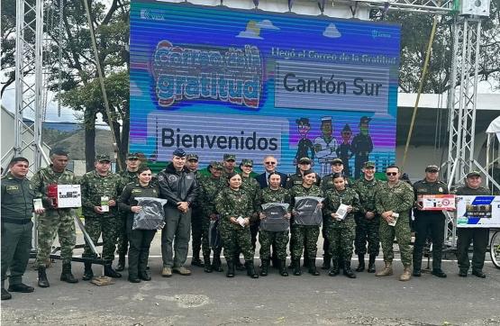 Segunda jornada del correo de la gratitud se realiza en Bogotá