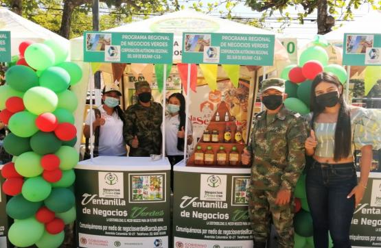 Ejército y Fe en Colombia realizan cuarta Feria de Negocios Verdes en el sur de Bolívar