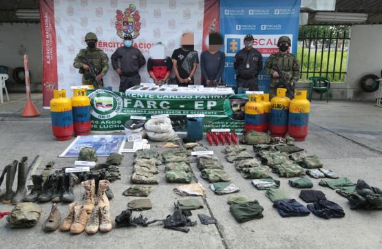Ejército Nacional desarticuló subcomisión del GAO residual Carlos Patiño, en Cauca