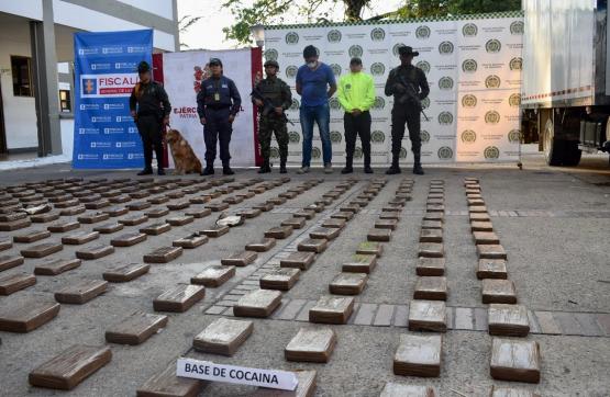 En operación militar fueron incautados más de 290 kilos de pasta base de coca en Caquetá