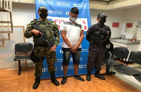 Gaula Militar Santander capturó extorsionista y cabecilla de la banda delincuencial Los Patulecos 