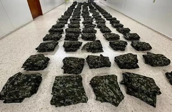 Ejército Nacional, en coordinación con Policía incautan en Bogotá abundante material de intendencia con destino a disidencias de Farc