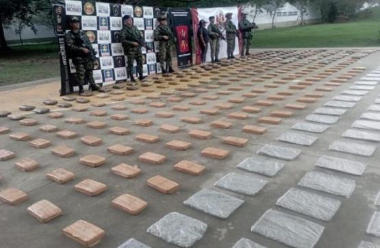 Ejército Nacional incautó cerca de una tonelada de marihuana que había sido almacenada en un hotel de Palmira, Valle del Cauca