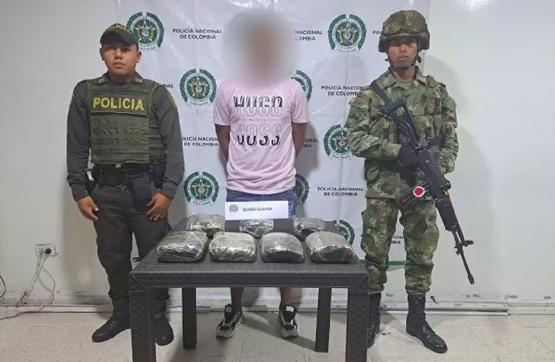 Más de tres mil dosis de marihuana pretendían distribuirse en el sur del Tolima