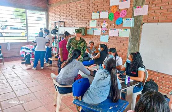 En Puerto Lleras, Meta, Ejército y Alcaldía realizan una Jornada de Apoyo al Desarrollo