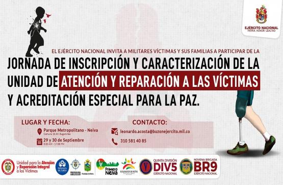  Jornada de caracterización y acreditación de víctimas del conflicto armado en Neiva, Huila