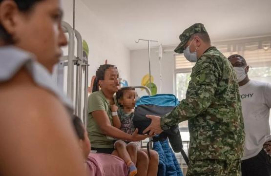 Más de 2.500 habitantes se beneficiaron de una jornada de salud y servicios en Necoclí, Antioquia