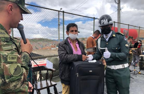 Ejército Nacional en jornada interinstitucional brindó bienestar a más de 4.500 habitantes de Soacha