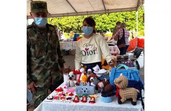Habitantes de San Vicente de Chucurí apoyaron mercado campesino para la reactivación del agro en la región