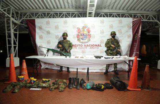  Ejército Nacional neutraliza a dos integrantes del GAO-r Dagoberto Ramos Ortiz
