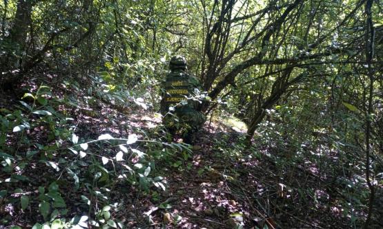 Ejército Nacional neutraliza artefacto explosivo tipo cilindro en el Huila