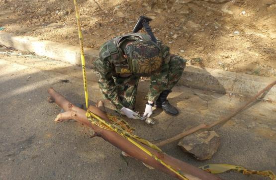 Cerca de una docena de artefactos explosivos han sido destruidos por soldados del Ejército en Jambaló, Cauca