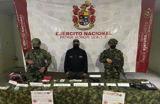 Ejército Nacional neutralizó a alias Kevin, cuarto cabecilla del GAO residual Adán Izquierdo