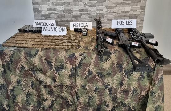 Ejército Nacional propina fuerte golpe a grupo armado organizado en Arauca