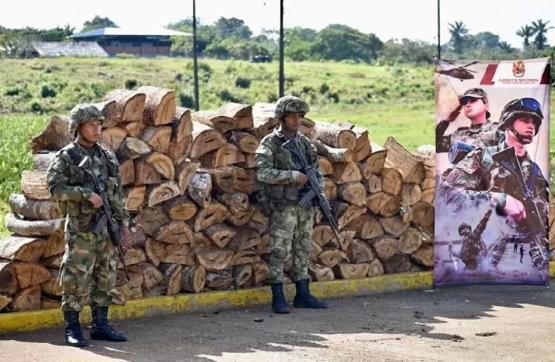 Ejército combate la degradación ambiental en Vaupés