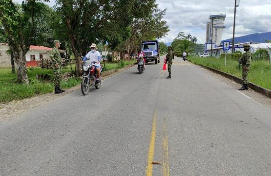 Ejército Nacional brinda seguridad en las vías del Putumayo