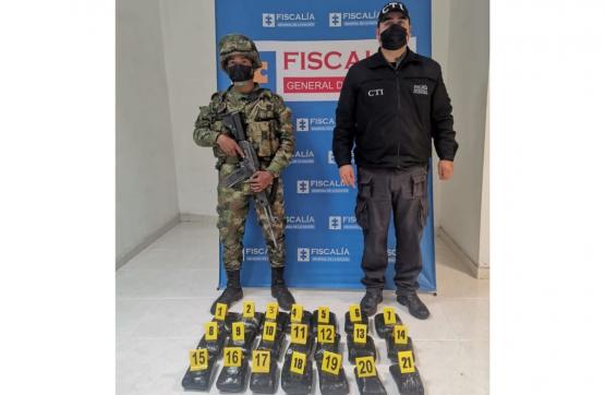 Ejército Nacional ubica depósito ilegal con heroína avaluado en más de 670 millones de pesos