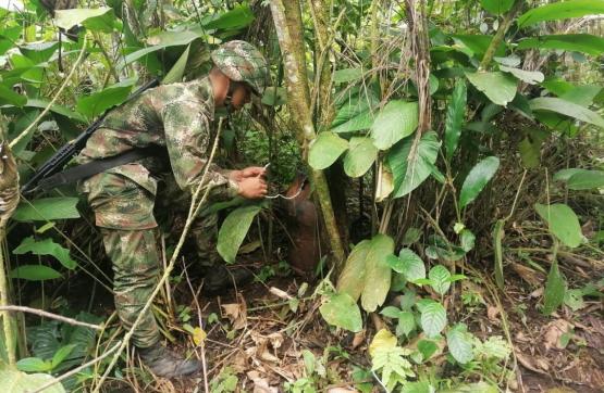 Ejército destruyó dos artefactos explosivos en Putumayo