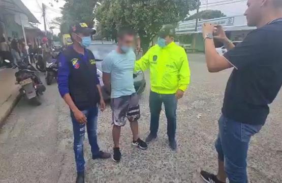 Ejército Nacional y Policía logran la captura de dos sujetos en el municipio de Granada, Meta