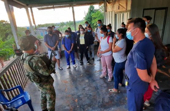 Ejército Nacional neutraliza secuestro de misión médica de la secretaria de Salud del Meta