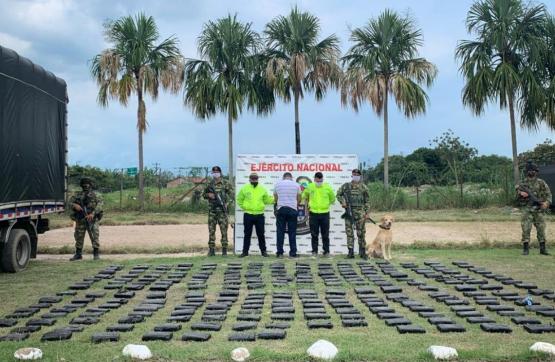 Ejército Nacional golpea al narcotráfico en el norte del Cauca