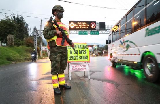 Ejército Nacional puso en marcha Plan Coraza en Bogotá