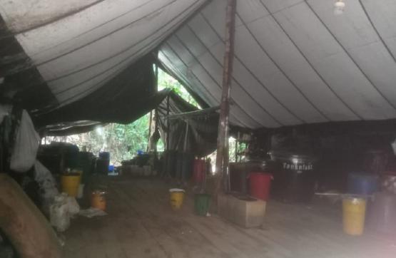 Ejército Nacional neutraliza laboratorio para procesamiento de clorhidrato de cocaína en el sur de Bolívar