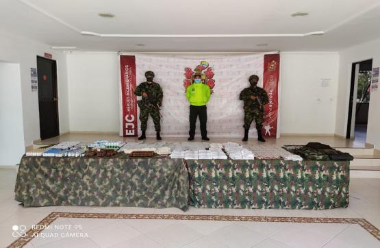 Ejército desmanteló en Tierralta, Córdoba, hospital de campaña del GAO Clan del Golfo