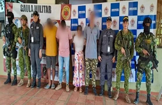 Ejército y Armada desarticulan presunta red de tráfico de material de guerra del Clan del Golfo, en Antioquia