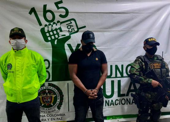 Ejército y Policía capturaron en Medellín a alias Juancho, cabecilla de finanzas del Clan del Golfo 