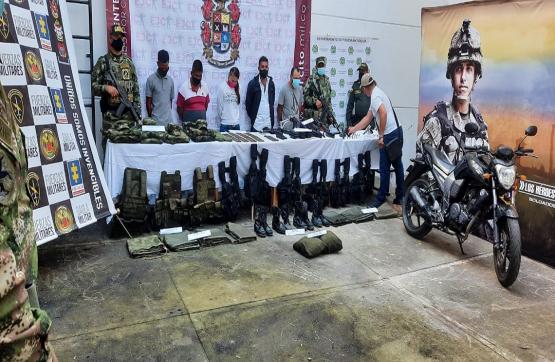 Fuerzas Militares, Policía y Fiscalía neutraliza seis integrantes del GAO Clan del Golfo, en Antioquia