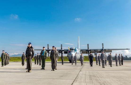 Colombia en la Antártida con la Fuerza Aérea Colombiana