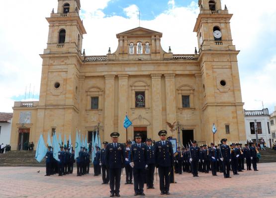 Acción de Gracias en Basílica de Chiquinquirá al conmemorarse 100 años de la Fuerza Aérea Colombiana