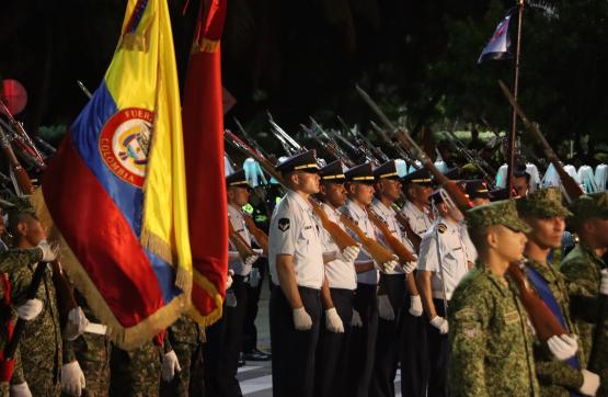 San Andrés se alista para el desfile militar y policial de la Independencia de Colombia