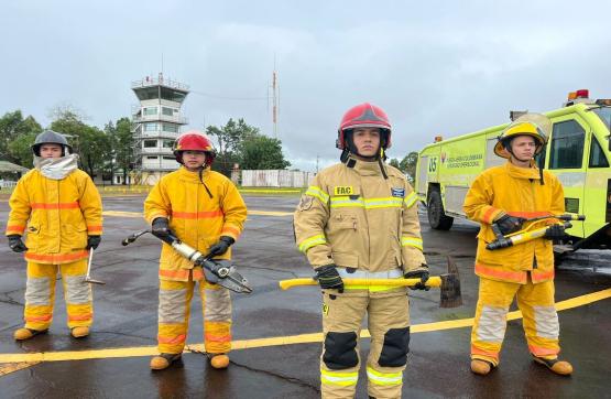 Entrenamientos para proteger el oriente colombiano de emergencias por fuego en Vichada 