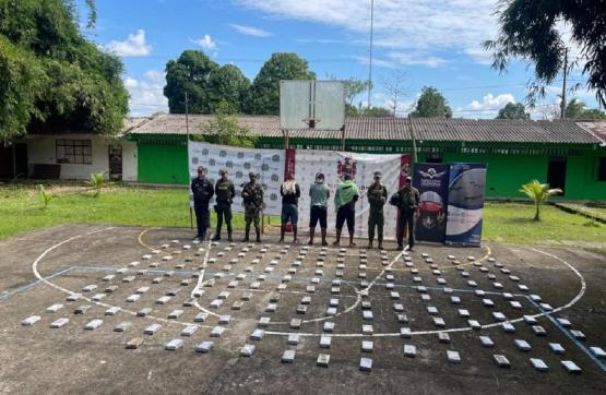  Incautación de clorhidrato de cocaína en el Meta