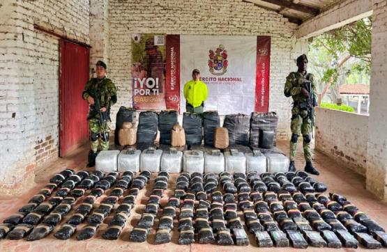 Desmantelada estructura de producción de marihuana en Caloto, Cauca